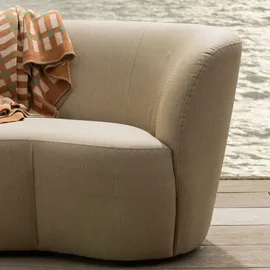 Woood Stone Loungesofa beige