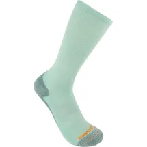 CARHARTT Midweight Cotton Tencel Comfort Crew Socken 3er Pack Türkis 38-41