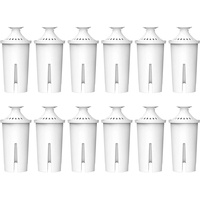 Maxblue Wasserfilterkartusche, Ersatz für Brita® Classic, Mavea 107007, Aqua Optima® RUF916, TÜV SÜD, NSF-zertifiziert, 12er-Pack