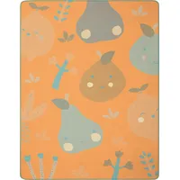 Biederlack Babydecke »Little Fruits«, mit lustigen Früchten, Kuscheldecke