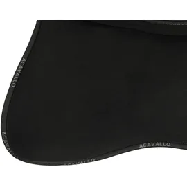 Acavallo Pocket Halfpad Memory Foam mit Einlagen L Schwarz