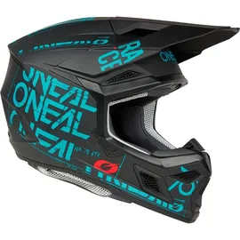 O'Neal 3SRS Schwarz/Türkis L