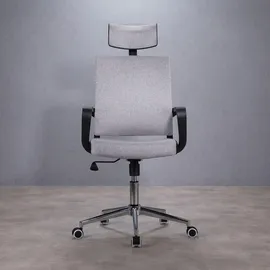 Idimex Herry Drehstuhl Polyester Grau