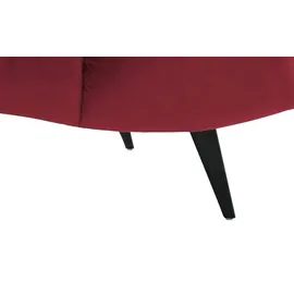 Switch Relaxliege Delphi Velours 80 x 91 x 166 cm Rot