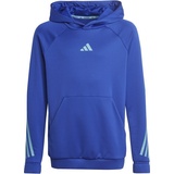 adidas Sportswear Kapuzensweatshirt U TI HOODIE LUCBLU/WHITE/SELUFU blau