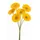 Decoris Gerbera 50cm 6 Stück Gelb