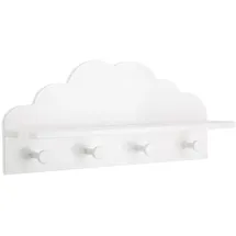 well home mobiliario & decoración WELL HOME Kindergarderobe "Cloud" weiß