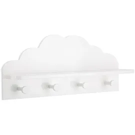 well home mobiliario & decoración WELL HOME Kindergarderobe "Cloud" weiß