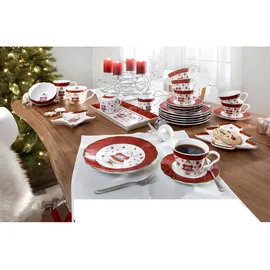 X-mas Kaffeeservice 18-tlg. mehrfarbig