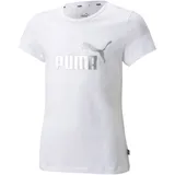 Essentials Logo Tee G puma white