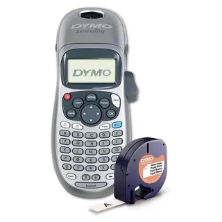 Dymo DYMO® LetraTag LT-100H, Eingabetastatur ABC silber inkl. 4 Batterien AA