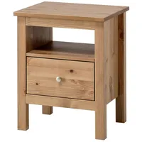 Hagge home Nachttisch Braun Holz, 45x55x37 cm Schlafzimmer, Nachttische