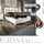 vaccari cav giovanni Bettgestelle 140 x 200 cm Weiß