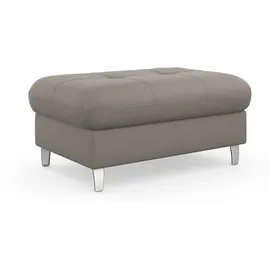sit&more Hocker Marano mit Stauraum 102 x 43 x 67 cm Grau