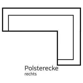 sit&more Ecksofa »Benson L-Form« wahlweise mit Bettfunktion schwarz