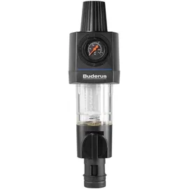 Buderus Logafix Filterkombination 1' mit Druckminderer, Manometer und drehbarem Anschlussstück | 7738306434
