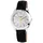 Donna Kelly Damenuhr Armbanduhr Kunstlederband schwarz Analog Quartzwerk Chronolook