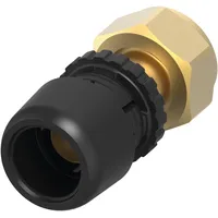 TECE TECElogo-Ax Verschraubung, flachdichtend Dimension 16 x 3/4, Siliziumbronze,