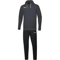 Jako Base mit Kapuzensweat Anthrazit, S