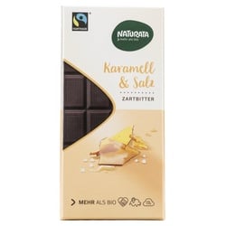 Naturata Chocolat Halbbitter Caramel-Sel bio