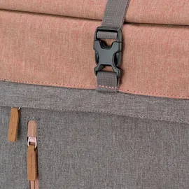 Travelite Basics Rollup 35 l Rosa/Grau
