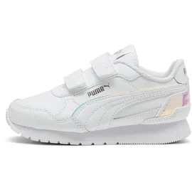 Puma ST Runner v4 Holo Kinder Weiß/Silber 28