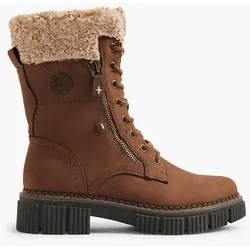 Komfort Schnürboots - Damen - braun - 37.5