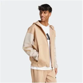 adidas Z.N.E. Zip-Hoodie Jacke - beige XL
