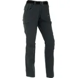 Maul Trail II Zipp off Capri Elastisch Schwarz 24