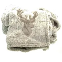 Kaemingk Kuscheldecke 130 x 170 cm Beige