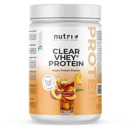 Nutri + Clear Vegan Protein Pfirsich Eistee Pulver 400 g