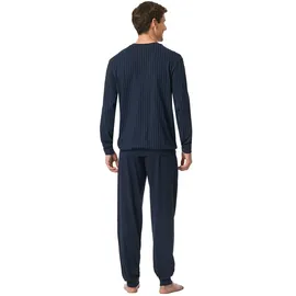 SCHIESSER Schlafanzug Comfort Essentials Blau 52