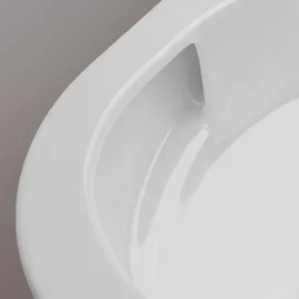 Hansgrohe EluPura S Wand-WC mit WC-Sitz Weiß HygieneEffect