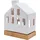 Trendline Lichthaus Keramik 9 cm weiß Figur