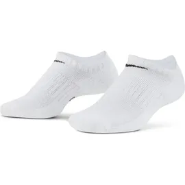 Nike Everyday Cushioned No-Show-Trainingssocken White/Black 38-42