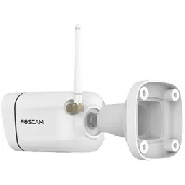 Foscam V5P 5 MP Dual-Band WLAN Überwachungskamera weiß