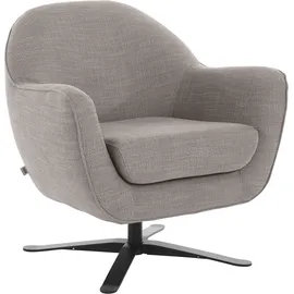 Andas Drehsessel »Stavre, Loungesessel mit Drehfunktion« in moderner Optik, mit elegantem Drehfuß