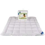 Bettdecke MEDICAL® PLUS Steppdecke 140x200 160x200 180x200 220x200 Polyester (180 x 200 cm) - Weiß