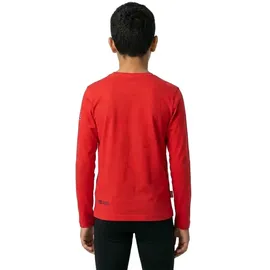 TROLLKIDS Troll Langarm-t-shirt - Bright Red / Mystic Blue - 164 cm