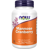 NOW Foods Mannose Cranberry 90 Kapseln
