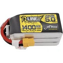 Tattu Akku 5.0 1400mAh 22,2V 150C 6S1P XT60