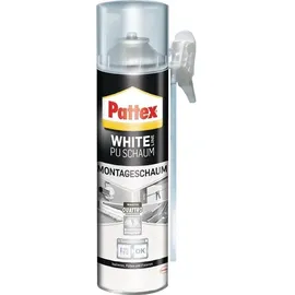 Pattex White Line Montageschaum Herstellerfarbe Weiß PUW50 500 ml B2 m.Einw.-Handsch.Dose