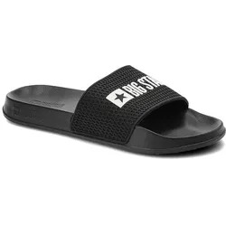 Schwarze Pantoletten Big Star Herren Wasserdichte Schuhe, 40