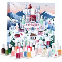 Essie 24 Tage Nagel-Adventskalender - Enthält 24 Produkte in normaler Größe und Mini-Größe für eine professionelle Maniküre von zu Hause aus