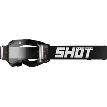 Shot Assault 2.0 Solid With Roll Off Offroad-brille - Black Glossy - Clear/CAT0