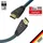 Oehlbach HDMI-Kabel 1,5 m Petrolblau/Anthrazit