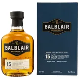Balblair 15 Years Old Highland Single Malt Scotch 46% vol 0,7 l Geschenkbox