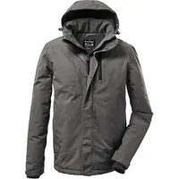 KILLTEC Herren Funktionsjacke mit abzippbarer Kapuze KOW 161 MN JCKT, graumelange, 3XL, 37589-000