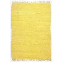 THEKO Teppich Happy Cotton Gelb | 120x180 cm