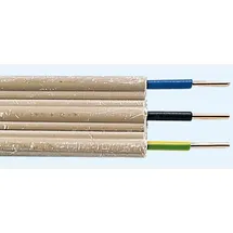 Stegleitung NYIF-J 3 x 1,5 - 5 Meter, beige